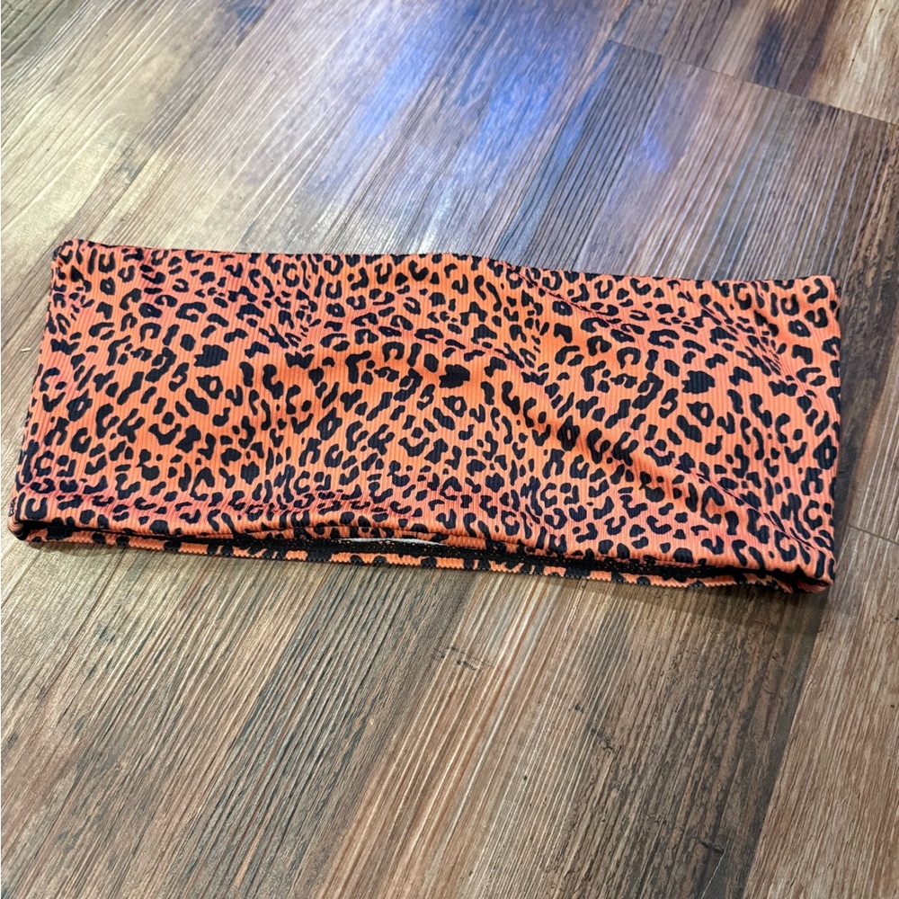 Leopard Print swim top